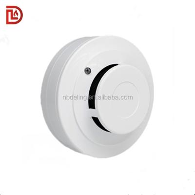 China Super Tamper Alarm Quality Smoke Detector System Fire Alarm 4 Wire 12v/24v Somke Detector With Relay Output for sale