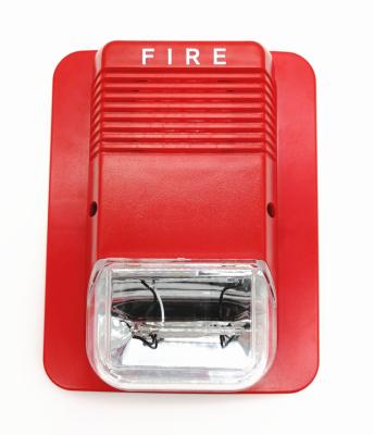 China Conventional Fire Alarm System FIRE ALARM SIREN 12V/24V FIRE STROBOSCOPE SOUNDER for sale