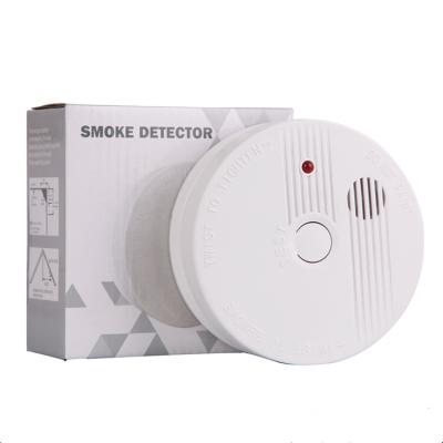 China EN14604 Infrared Photoelectric Certificated DC 9V Fire Alarm Standalone Photoelectric Smoke Detector Sensor With 10 Years Battery Life for sale