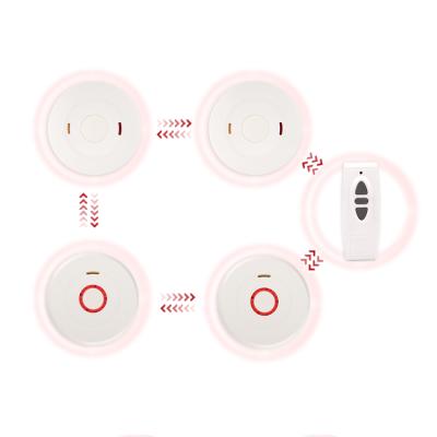 China Deling Smoke Detector Fire Alarm Hot Selling Wired Smart Smoke Detector EN14604 Certification Linked Smoke Detector For Fire Protection for sale