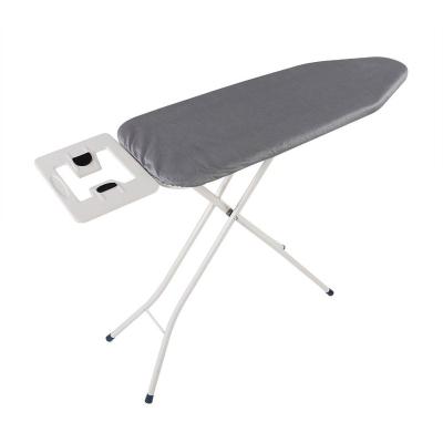 China Fashion design high quality closet industrial foldable ironing board with wire rack for sale