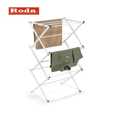 China Fashion Design Factory Price Compact Cloth Drying Rack Foldable Clothes Drying Rack for sale