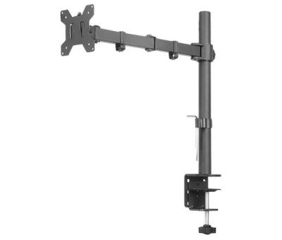 China Dual Metal Laptop and Monitor Arm Mount Monitor Arm Mount Computer Monitor Arm Support Desk Mount Stand for sale