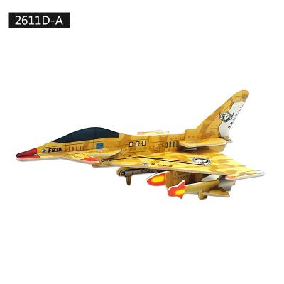 China Wholesale Jigsaw Plane Toy Fighter 3D Cartoon Model Toy AISHANGPN KT DIY BOARD PUZZLE for sale