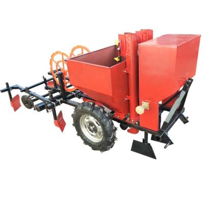 China Multifunctional seed planting machine sale new tractor mounted 2 rows potato planter with fertilizer for sale