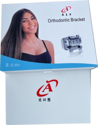 China Edgewise Self Ligating Metal Bracket Braces For Orthodontics Treatment Medical Stainless Steel for sale