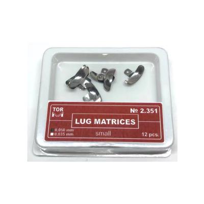 China Dental Metal Lug Matrices Matrix Bands Large 6.0mm 12pcs/kit HOT TOR VM 2.353 Dental Areal Dental Matrices 1 Year Shelf Life for sale