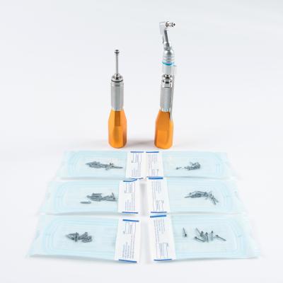 China Manual Dental Implant Supplies Orthodontic Off Angle Micro Screw Driver for sale