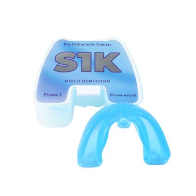 China Silicone MRC Teeth Trainer Orthodontics Alignment S1K For Children Ages 6-8 for sale