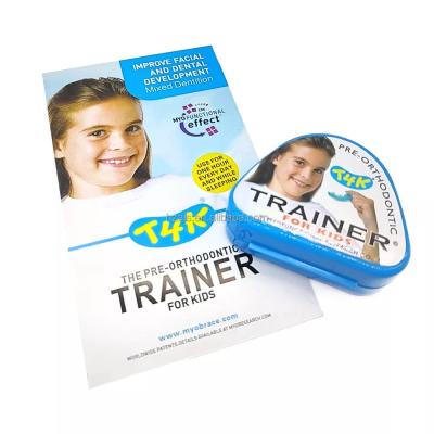 China Myobrace Myofunktionelle Zahnspange T4K Blauer Trainer für Kinder zu verkaufen