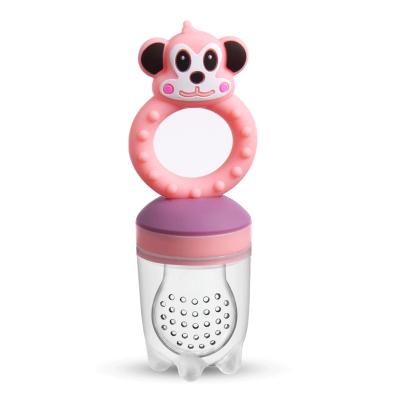 China BPA Free 2022 Hot Sale Baby Silicone Feeder Baby Fruit Feeder Pacifier Baby Food Feeder for sale