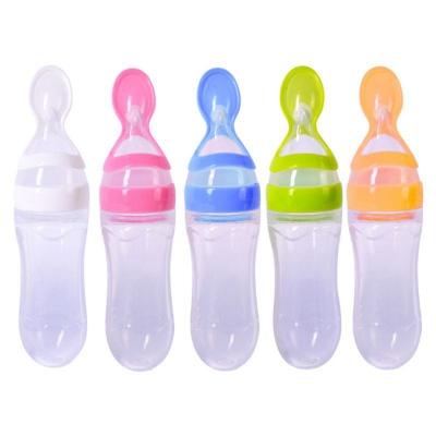 China Baby Spoon Bottle Feeder Dropper Easy Clean Silicone Administers for Kids Medicine Feeding Kids Spoon Cutlery Utensils Toddler Newborn Accessories for sale