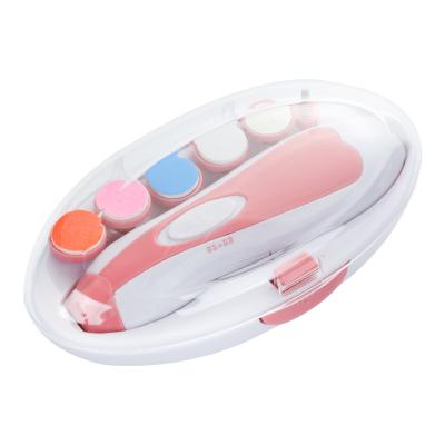 China 2022 High Quality Hot Selling ABS Electric Baby Nail Trimmer /nail Care Product Set for sale