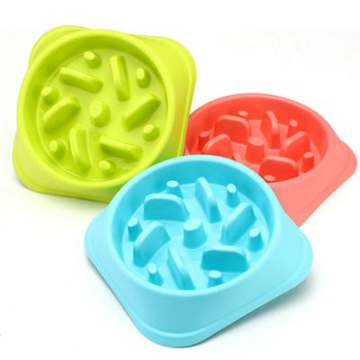 China 0027 Viable Slow Feeder Plastic Dog Bowl manufacturer Sustainable, Stocked hot sale for sale