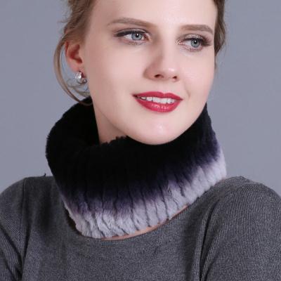 China Sporty Fur Neck Warmer Women Real Fur Headbands for sale