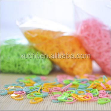 China Never fede color plastic safety pins for kids garment tags (7/8