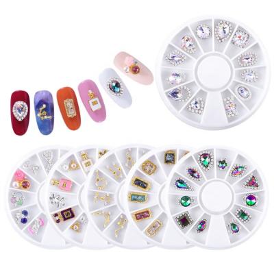 China Wholesale Fashionable DIY Manicure Nail Jinyi Nail Art Diamond Rhinestones For Nail Decoration Nail Accessories Sparkle Jewelry for sale