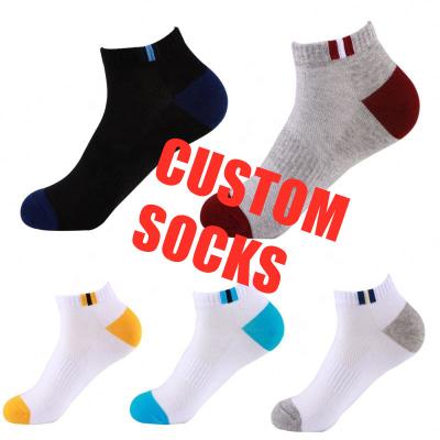 China Breathable OEM Custom Logo High Grade Socks Men Cotton Various Styles Mesh Socks Comfortable Ankle Sports Breathable Custom Design Socks for sale