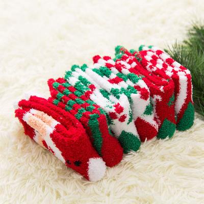 China Kids Antibacterial Christmas Socks Funny Christmas Socks For Female for sale