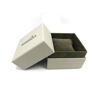 China 2pc-packer carton box 2pc-packer velvet watch packaging box custom logo paper watch jewelry box for sale