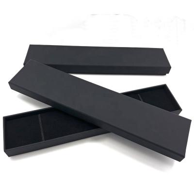 China Universal Handmade CUSTOM UNISEX Long Paper Cardboard Watch Box For Watch Packaging for sale