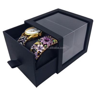 China Affordable Matchbox Style Custom Drawer Sliding Watch Jewelry Box For Putting Jewelry Packaging for sale