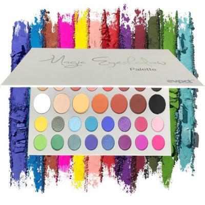 China Waterproof 39 Colors New Eyeshadow Cosmetics Glitter Private Label Custom Eyeshadow Palette for sale