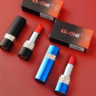 China Customized Private Label Long Lasting Matte Lipstick Low Moq Waterproof Clean Moisturizing Lipstick for sale