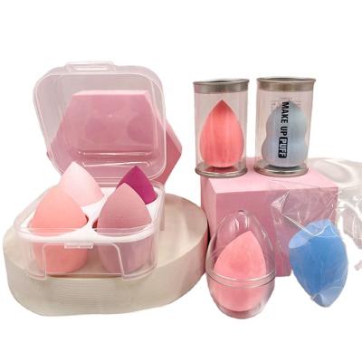 China Hydrophilic Polyurethane Makeup Sponges Basic Moist Dry Dual-use Concealer Tool Beauty Egg Makeup Puff Cosmetic Puff D01 for sale