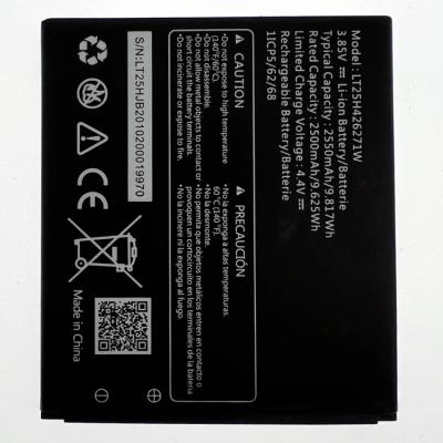 China Mobile Phone Battery LT25H426271W For WIKO U307 U307A Mobile Phone 2500mAh for sale