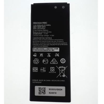 China Mobile phone lithium battery HB4342A1RBC for Huawei honor 4A mount Y6 Y5ii/Y5 2200mAh for sale