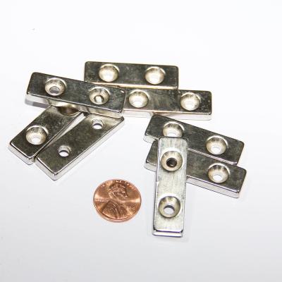 China Ring Maker Supply Multistage Magnetic NdFeb Milled Blocks Neodymium Milled Magnets for sale