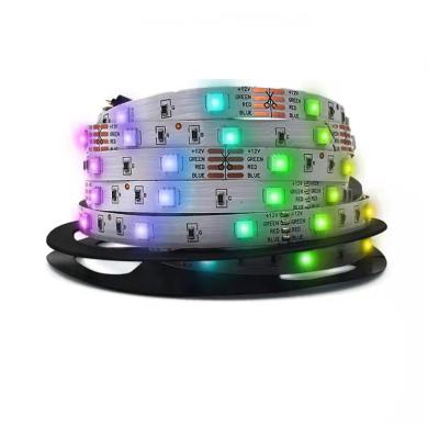 China LANDSCAPE 10m 5050 RGB LED Strip Light Work with WIFI, APP, Smart Phone Smart Control RGB LED Strip with Remote Control for sale