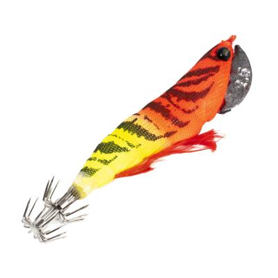 China Fishing Bamboo Shrimp Jig Wooden Ocean Jigging Baits Sea Fishing Artificial Lures for sale