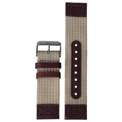 China Fanshion 2 Pieces of ZULOU Watch Straps 18mm to 24mm Size Custom Watch Straps for sale