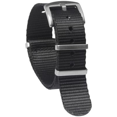 China NATO Strap Black Seat Belt NATO Straps Conkly Watch Straps 20mm 22mm Seat Belt Nylon Watch Bands for sale