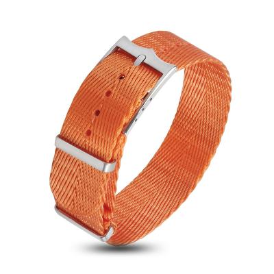 China Fanshion New 20mm Nylon Strap Nato Watchband Nylon Striped High Quality Watch Accessories and Parts for sale