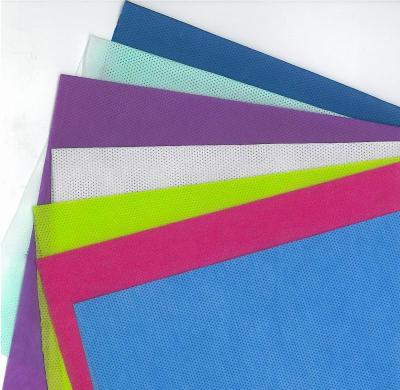 China Polypropylene Spunbond SS Non woven Fabric Colorful  Dot / Sesame Fabrics Material for sale