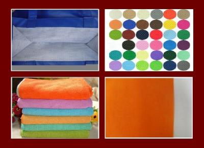 China Recycled Eco-friendly Colorful Shopping Bag Non Woven Fabric for Packaging / Medical Use for sale