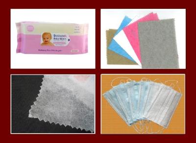 China Muli Color Hydrophilic SS Non Woven / Spun Bonded Nonwoven Fabric  for Baby Diaper for sale