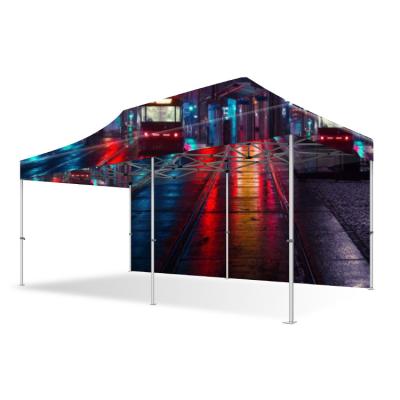 China Advertising Show Durable 10x20ft 40mm Hex Aluminum Frame Trade Show Tent With Custom Printing 3x6m for sale