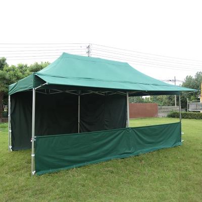 China Waterproof Aluminum Outdoor Folding Trade Show Tent Hexagon Frame 3x6m Exhibition Gazebo Canopy Tents For Sale for sale