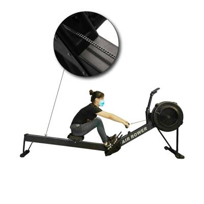 China With Blue Function Gymnasium Cardio Fitness Tooth Air Water Rower Fitness Machine Rowing Machine Air Inline Rower for sale