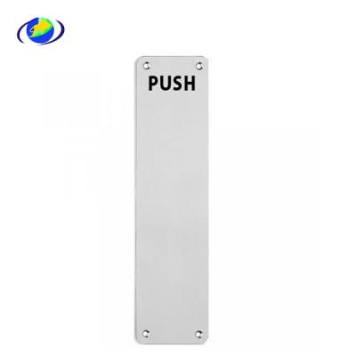 China Stainless Steel Base Plates Finger Plates Automotive Door Knockers for sale