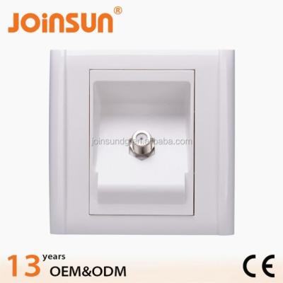 China qming commercial qming white hot selling international tv socket outlets (hardware product) for sale