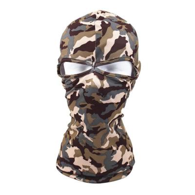 China Outdoor Survival Outdoor Tactical Riding Masked Camouflage Windproof Headgear for sale