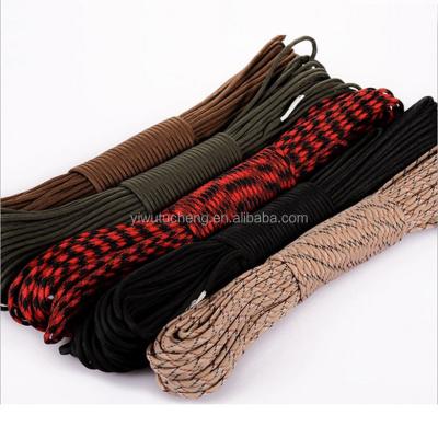 China For Camping And Climbing 100FT 550 Paracord Paracord Paracord Rope 7strand Lanyard Rope For Outdoor Climbing for sale