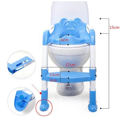 China children's toilet seats children's toilet ladder folds toilet seat for sale