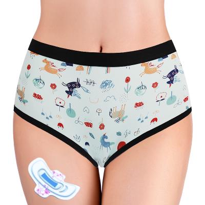 China Bragas Para de braguitas de Braga Women Period Panties Antibacterial Menstrual Bragas La regla Menstrual Underwear for sale