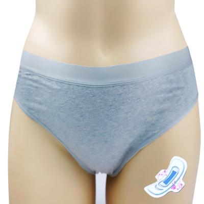 China Antibacterial Women's Full Protection 4 Layers Period Panties Washable Menstrual Underwear for sale